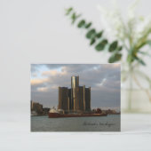 Kaye E. Barker Detroit-postkaart Briefkaart (Staand voorkant)