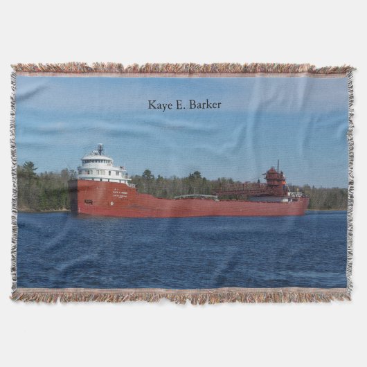 Kaye E. Barker geweven deken (Voorkant)
