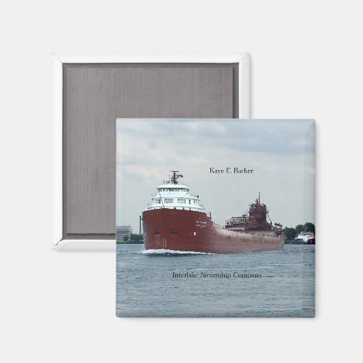 Kaye E. Barker magnet (Voorkant / Achterkant)