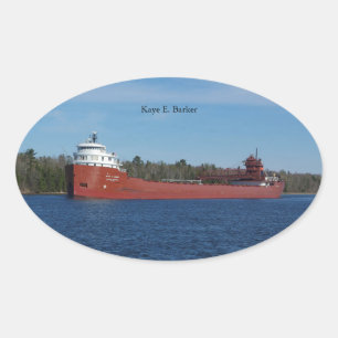 Kaye E. Barker sticker