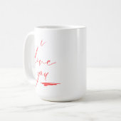 Kaye en Summer I Love You Mok (Voorkant links)