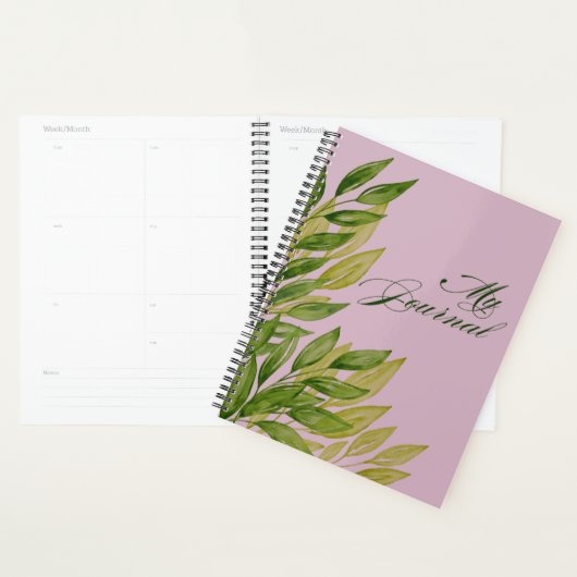 Kaye en Summer Leaf Planner (Display)