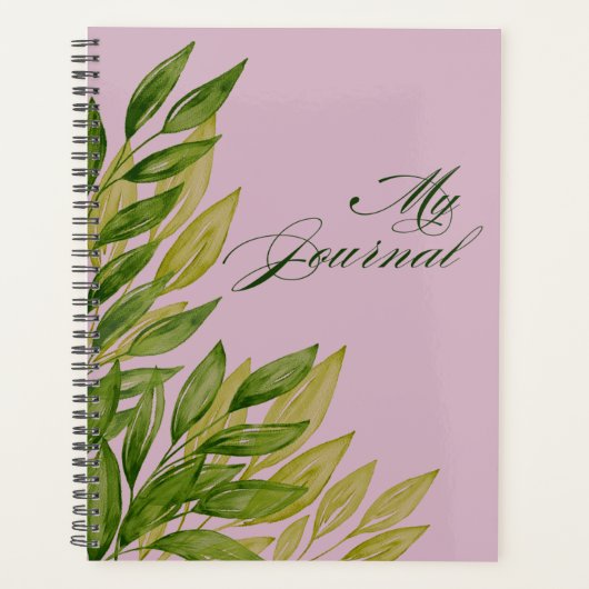 Kaye en Summer Leaf Planner (Voorkant)