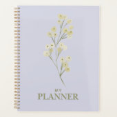 Kaye en Zomer Aquarel Bloemen Planner (Voorkant)