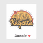 Kayenta, Arizona Sticker (Vel)