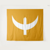 Kayi Boyu Osman Flag Wandkleed (Voorkant (horizontaal))