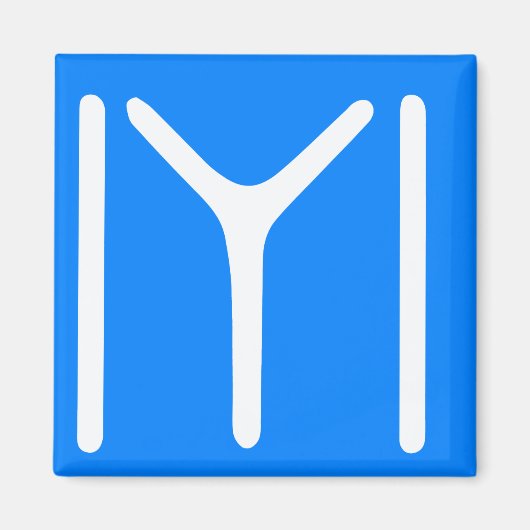 Kayi-symbool 2 magneet (Voorkant)