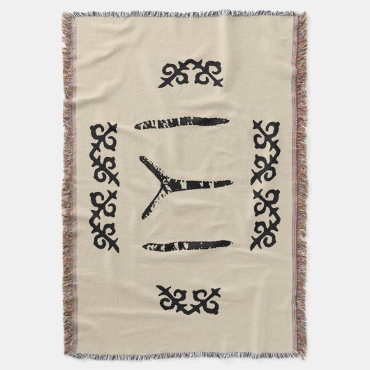 Kayi Tribe Deken (Voorkant Verticaal)