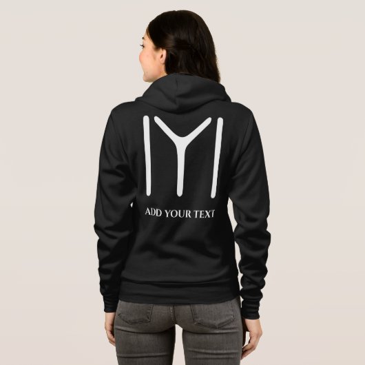 Kayi Tribe IYI Flag Hoodie (Achterkant volledig)