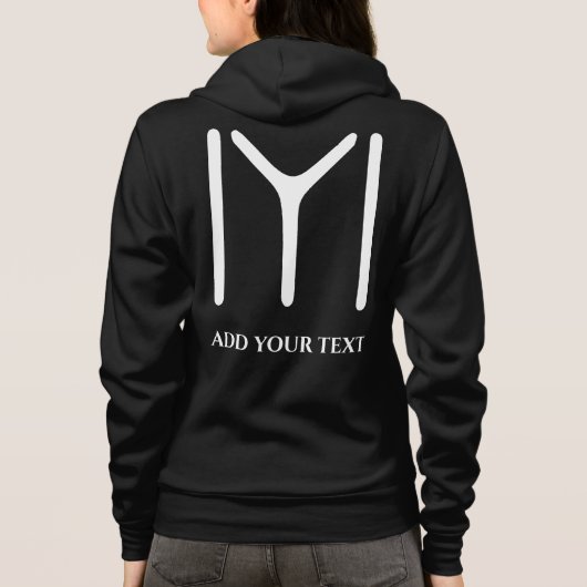 Kayi Tribe IYI Flag Hoodie (Achterkant)