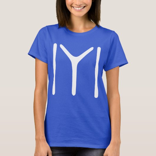 Kayi Tribe IYI Flag T-shirt (Voorkant)