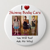 kayla knop ronde button 4,0 cm (Voorkant)