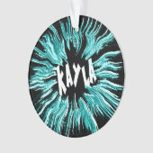 Kayla Name Star Ornament (voorkant)