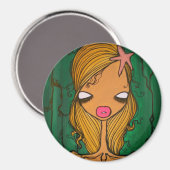 "Kayla" ronde magneet (Voorkant / Achterkant)