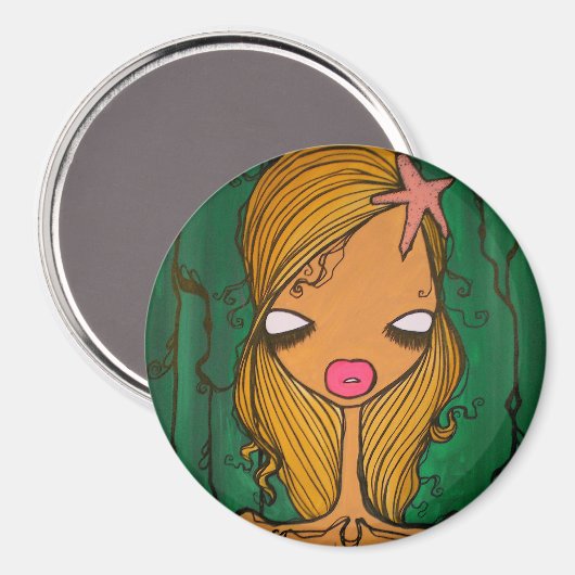 "Kayla" ronde magneet (Voorkant / Achterkant)