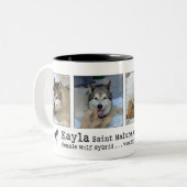 Kayla Saint Malute Tweekleurige Koffiemok (Voorkant links)