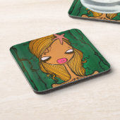 "Kayla" set van 6 Onderzetters (Linkerzijde)