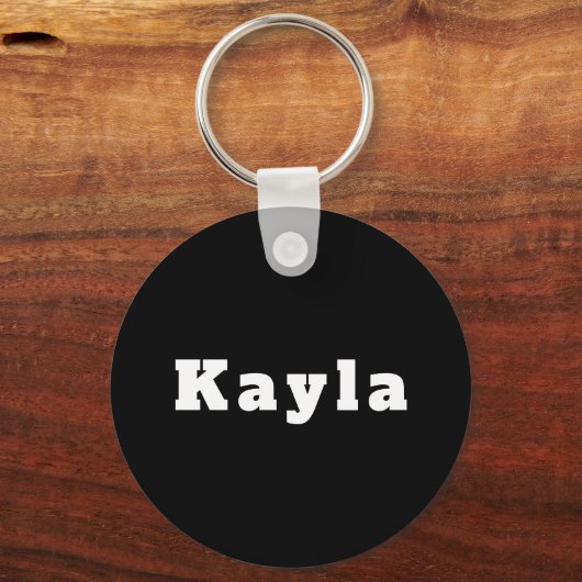 Kayla Sleutelhanger (Achterkant)