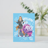 Kayla, Tom en Jerry - een spel van kat en muis Briefkaart (Staand voorkant)