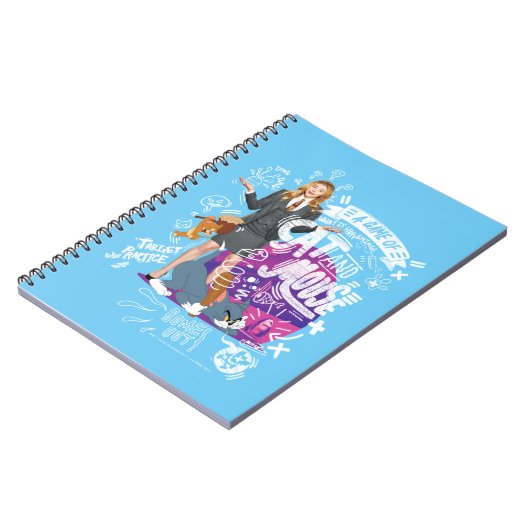 Kayla, Tom en Jerry - een spel van kat en muis Notitieboek (Linkerzijde)