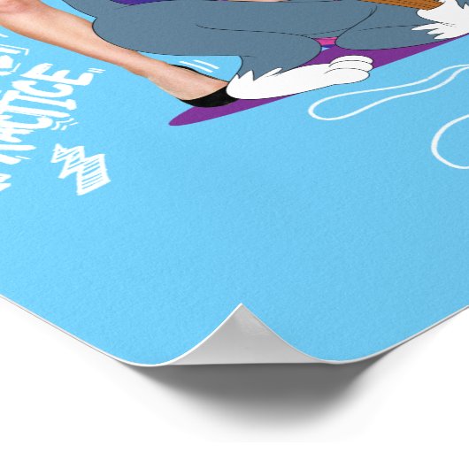 Kayla, Tom en Jerry - een spel van kat en muis Poster (Hoek)