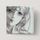 Kaylan Vierkante Button 5,1 Cm (Voorkant)