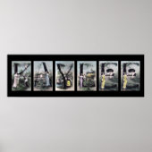 KAYLEE Alphabet Letter Name Art Poster (Voorkant)