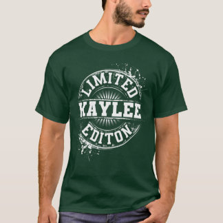 KAYLEE Limitede Uitgave Grappige Gepersonaliseerde T-shirt