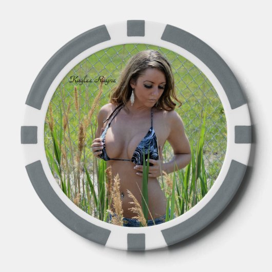 Kaylee Rayne- "Tarweveld" Poker Chips (25 totaal) (Voorkant)