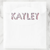Kayley sticker naam (Tas)
