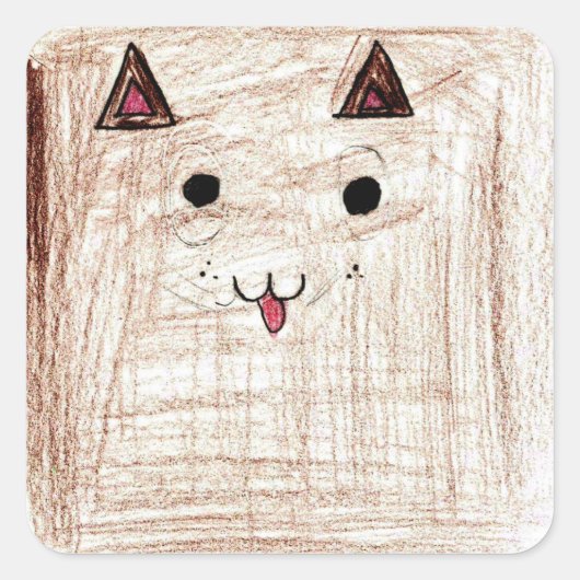 Kayli K. : Square Sticker (Voorkant)