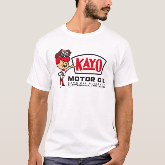 KAYO MOTOR OIL T-SHIRT (Voorkant)