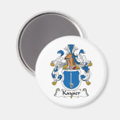 Kayser Family Crest Magneet (Voorkant / Achterkant)