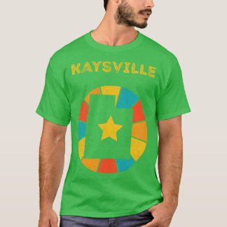 Kaysville Utah  Verdrietig Souvenir 1 T-shirt