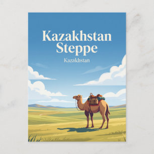 Kazachse Steppe Briefkaart