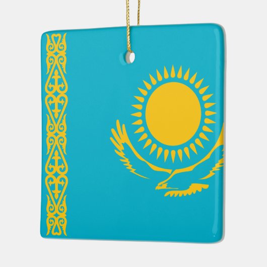 Kazachse vlag keramisch ornament (Links)