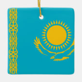 Kazachse vlag keramisch ornament (Voorkant)