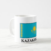 Kazachse vlag koffiemok (Voorkant links)