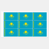 Kazachse vlag labels (Vel)