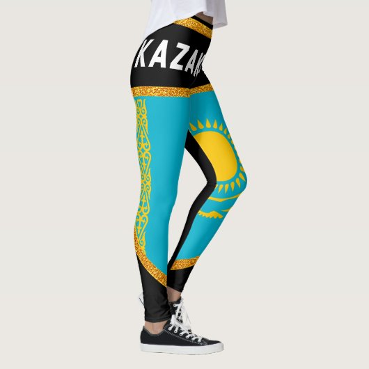 Kazachse vlag leggings (Rechts)