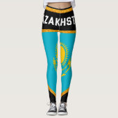 Kazachse vlag leggings (Voorkant)