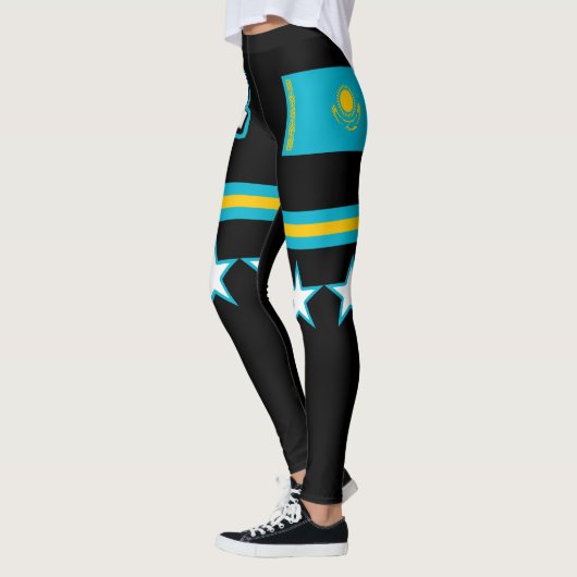 Kazachse vlag leggings (Links)