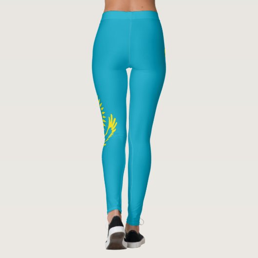 Kazachse vlag leggings (Achterkant)