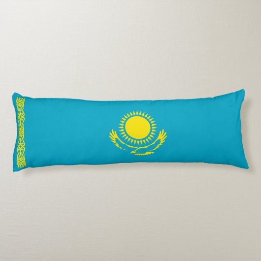 Kazachse vlag lichaamskussen (Achterkant)
