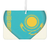 Kazachse vlag luchtverfrisser (Achterkant)