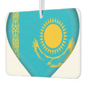 Kazachse vlag luchtverfrisser (Links)