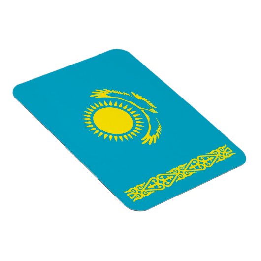 Kazachse vlag magneet (Rechterzijde)