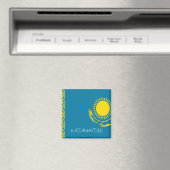 Kazachse vlag magneet (Insitu (Vaatwasser))