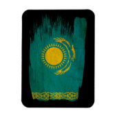 Kazachse vlag magneet (Verticaal)