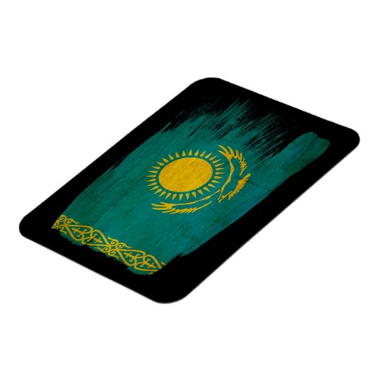 Kazachse vlag magneet (Linkerzijde)